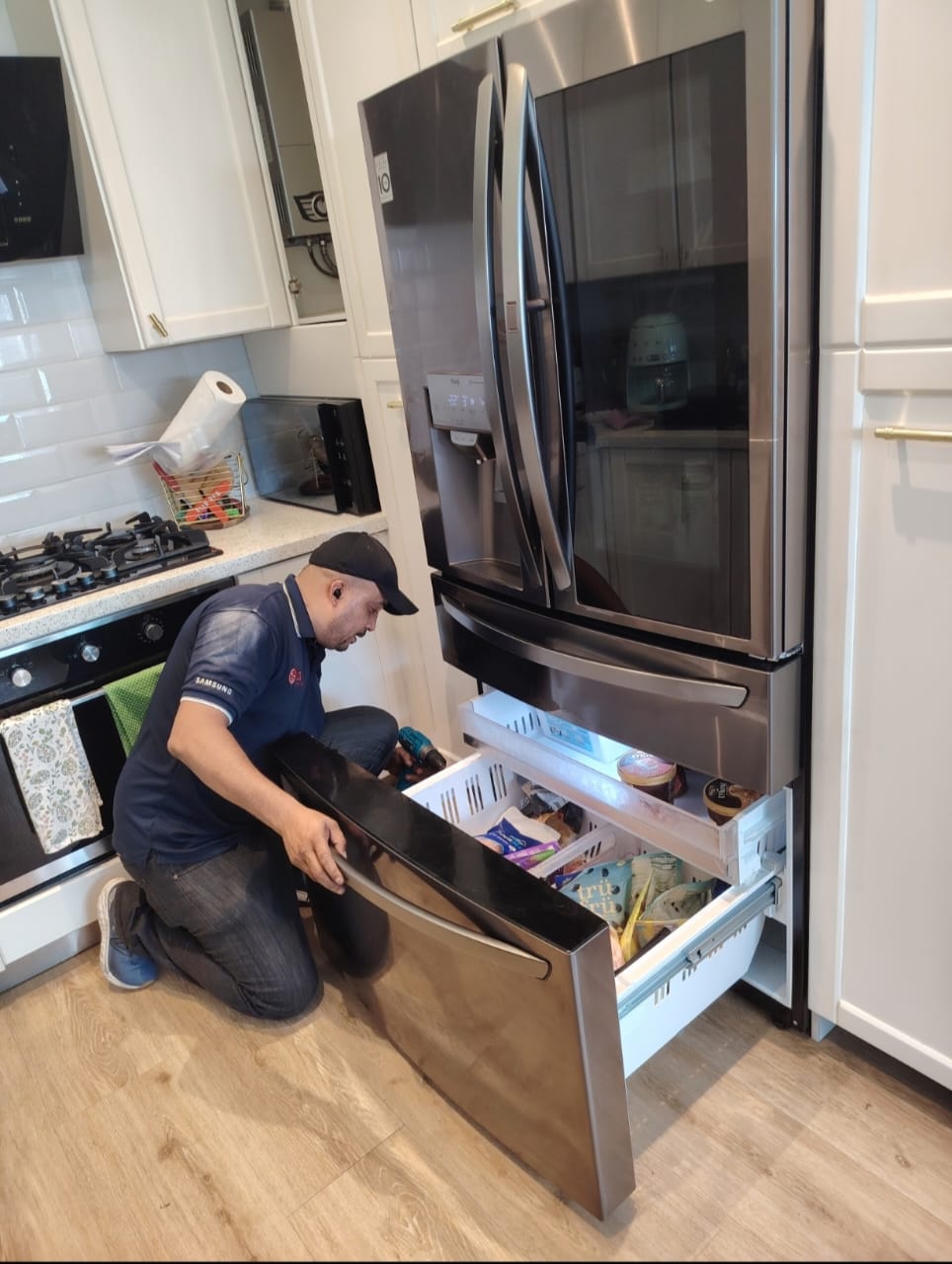 Instalación de línea blanca